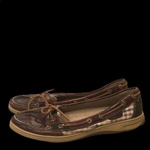 Sperry Topsider Loafers Leather and Fabric‎